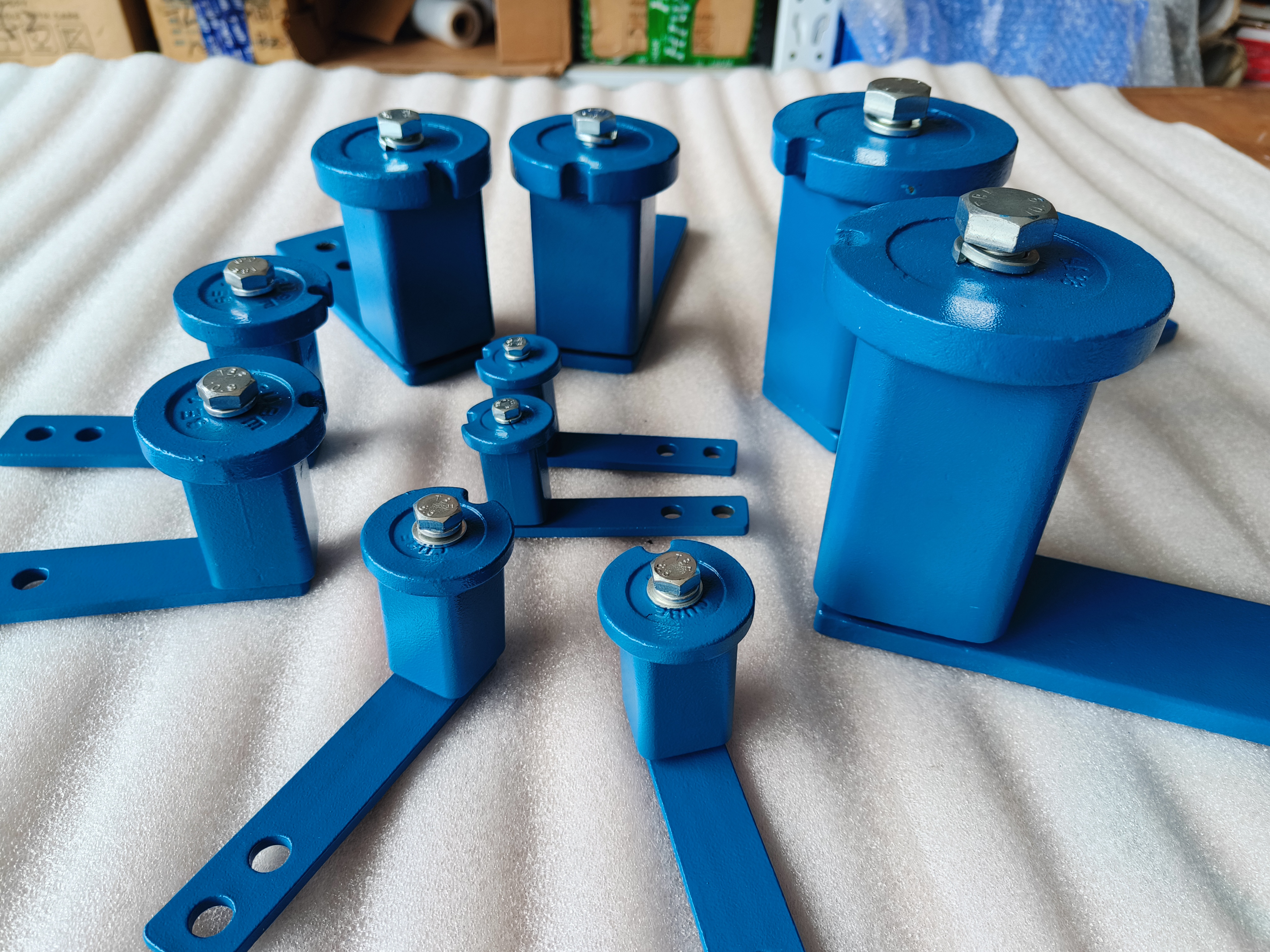 cube皮带链条张紧器减震装置橡胶弹性组件