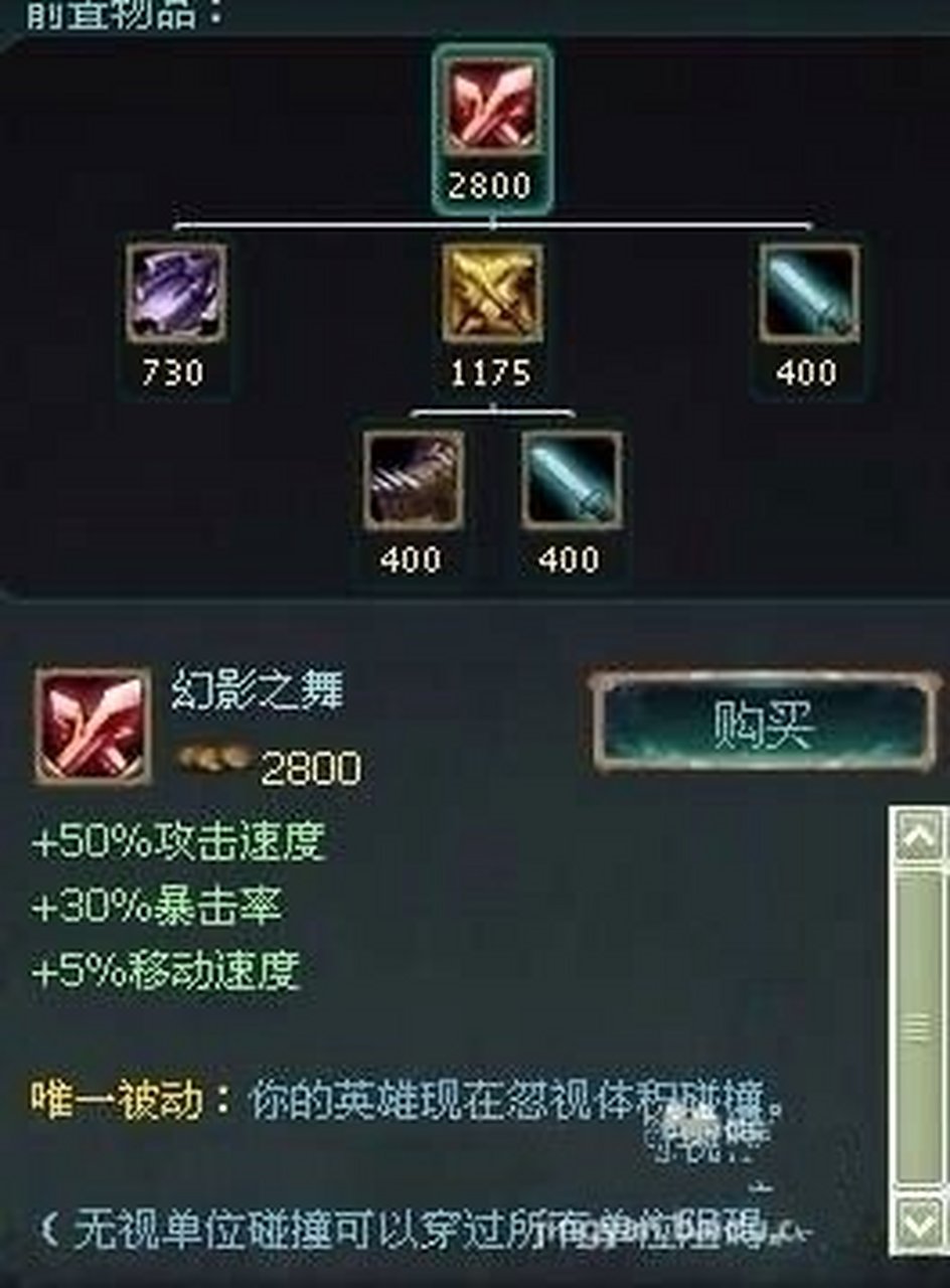 lol幻影之舞(绿叉)这件装备经历了三个版本 你最喜欢哪一个?