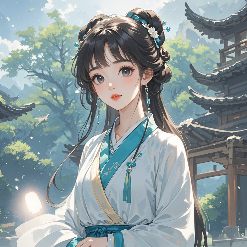 我国古代有四大美女, 沉鱼落雁,闭月羞花.