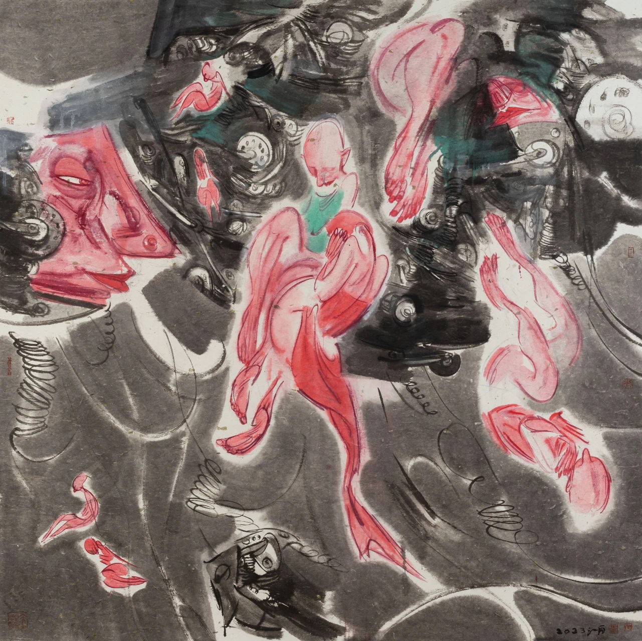 张江舟国画作品欣赏(一)