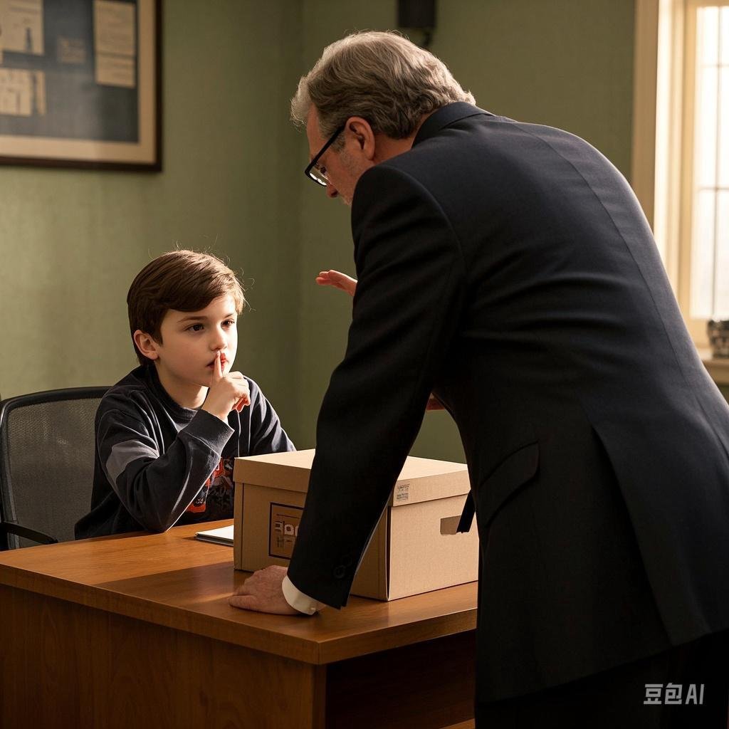 毕业前,学生给老师送小礼物表达谢意