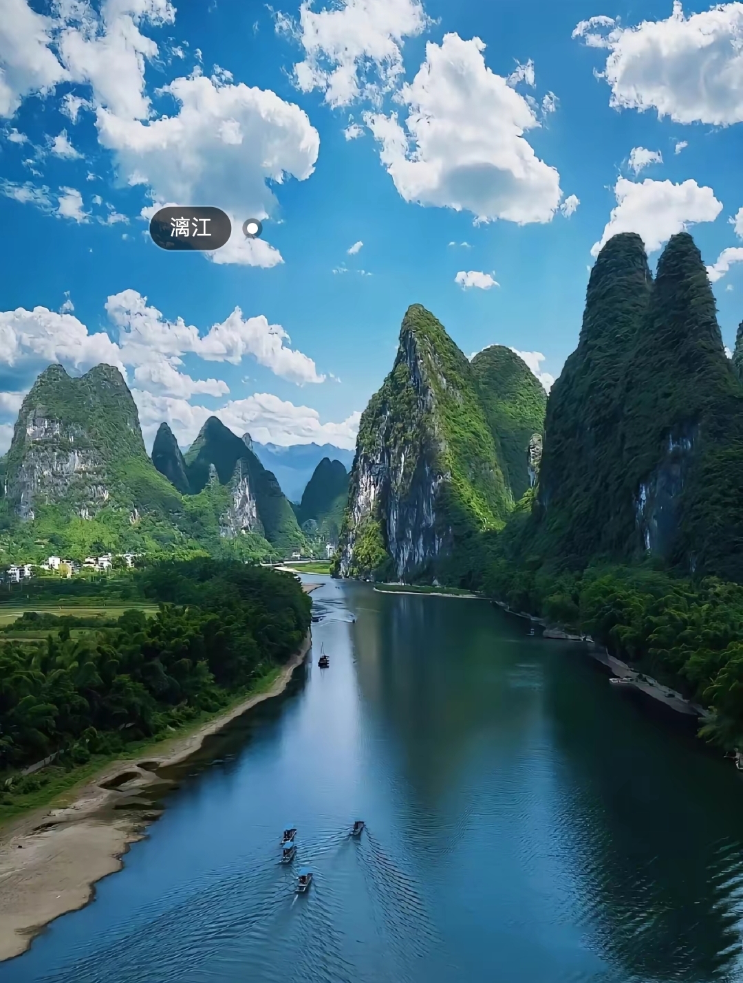桂林景点介绍 象鼻山:桂林市城徽,一定要打卡~ 大漓江:桂林山水的标志