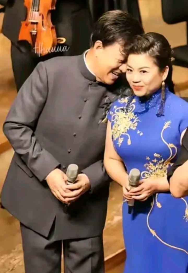 著名歌唱家吕继宏和张也同台演出  中国著名男高音歌唱家吕继宏