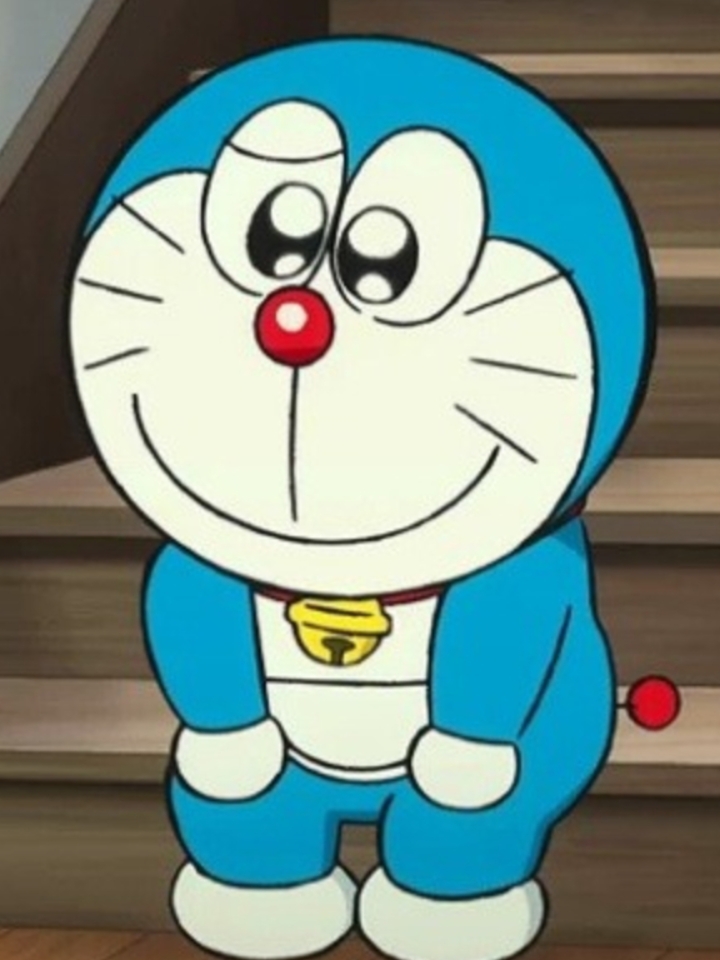 为什么大熊的父母不愿意养一只,有神奇口袋,抱着哆啦a梦的大雄,眼 