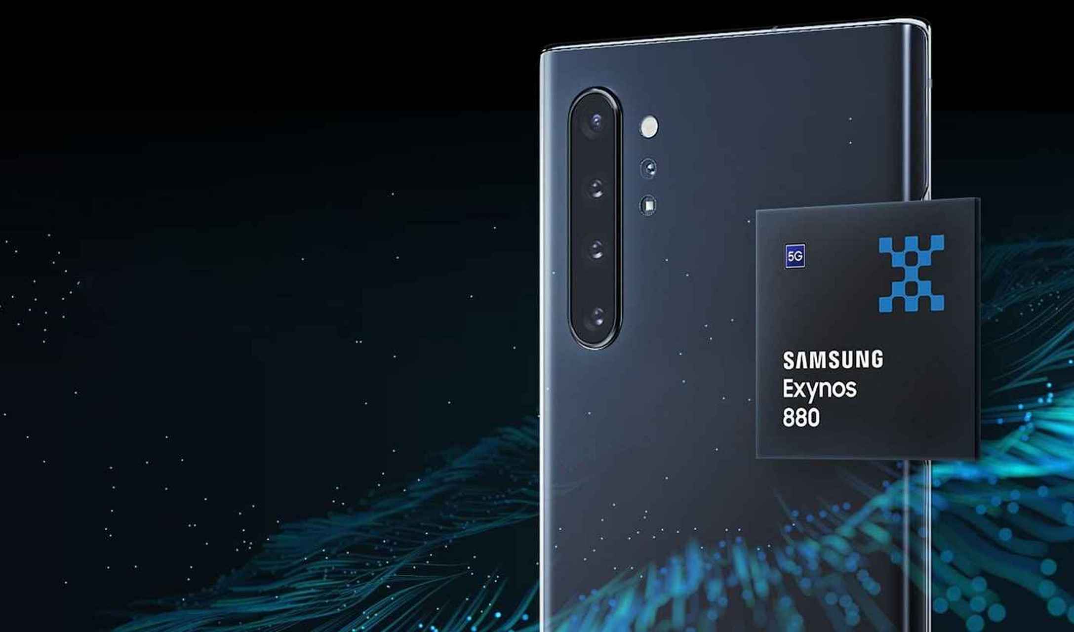 exynos 880由三星的8纳米工艺制成,两个2ghz的a76和六个1.