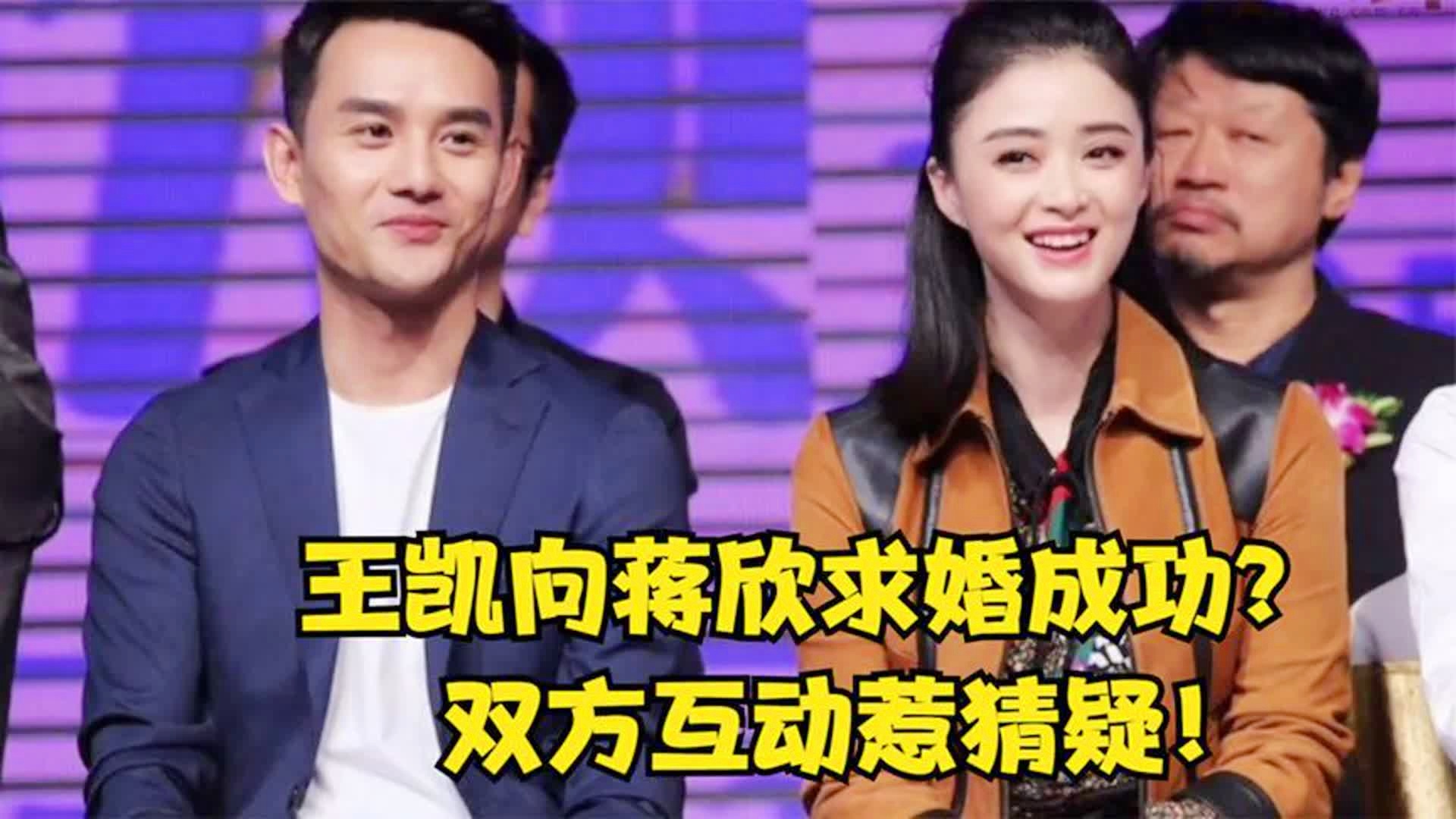 合作频繁:王凯和蒋欣在多部电视剧中有合作,如《女人的天空》和