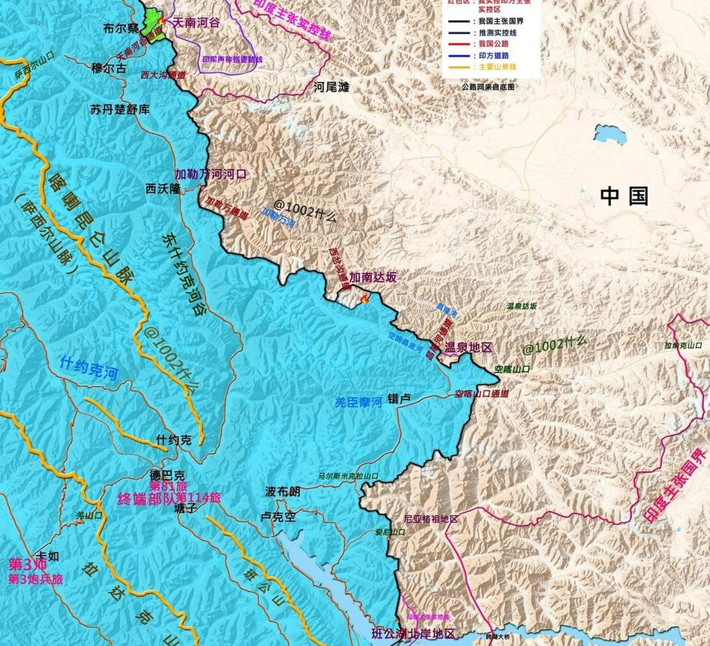 加勒河谷地图图片