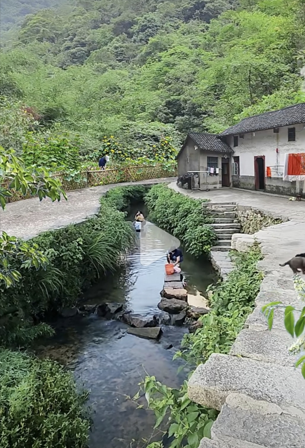 悠然乡村,简朴的生活.