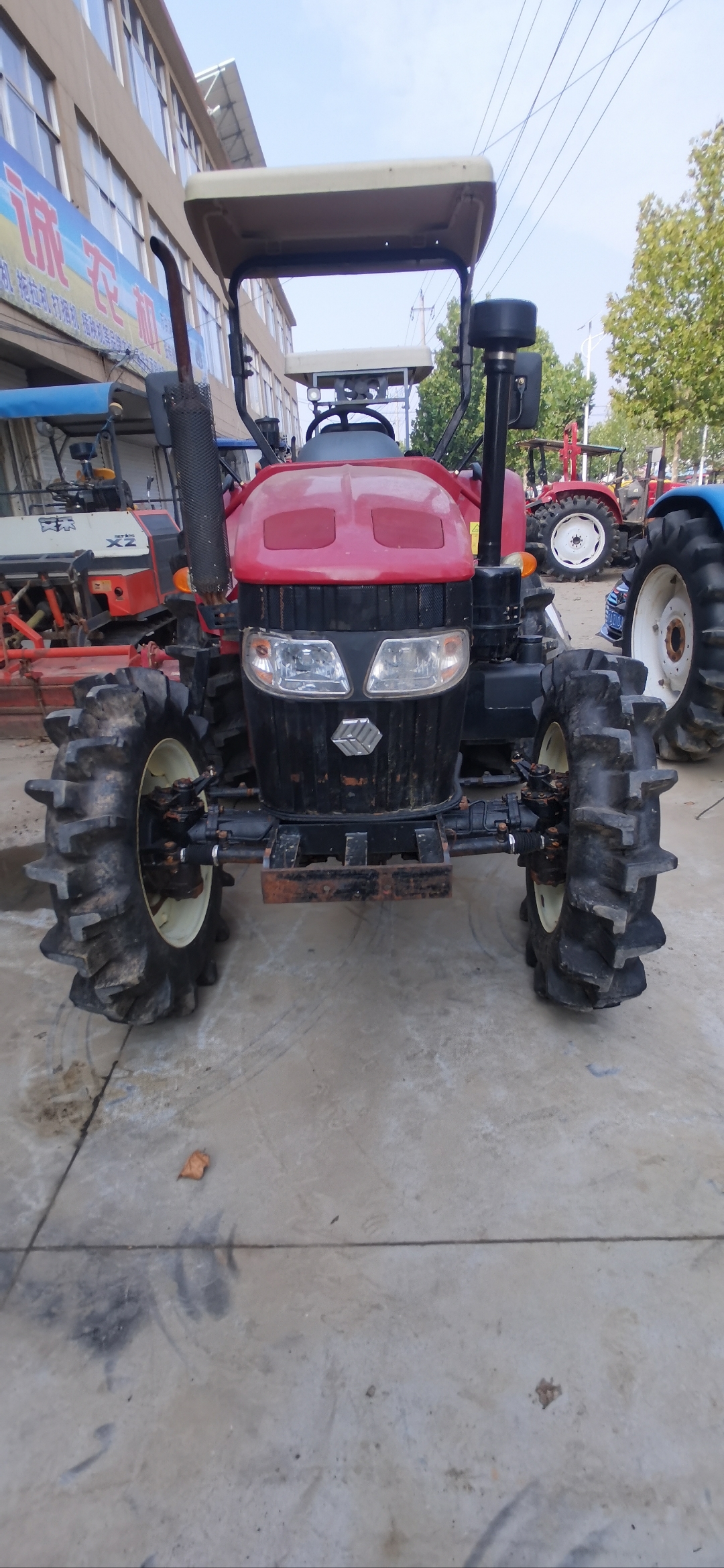 2021年沃得904拖拉机#农村生活