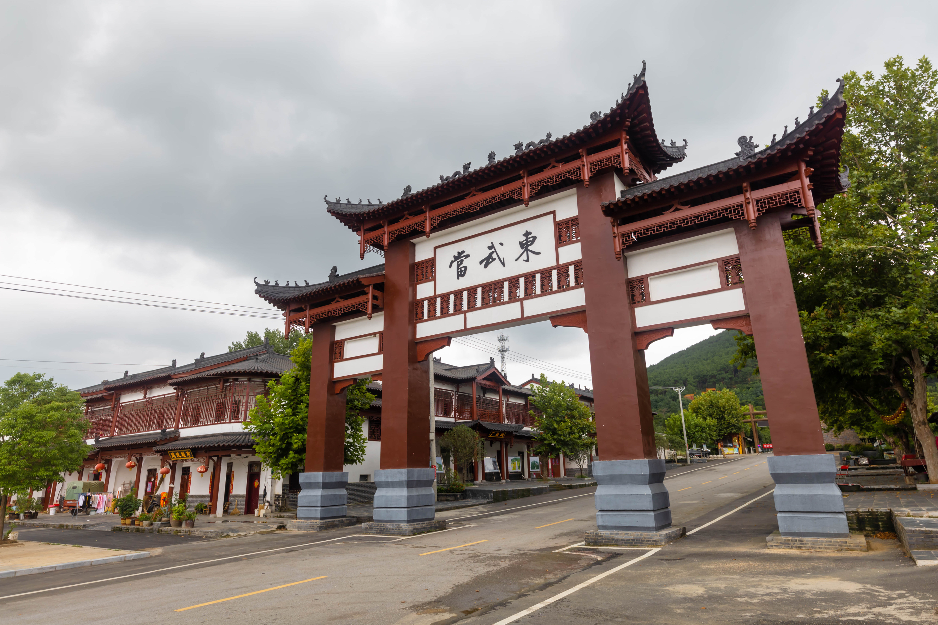 襄阳唐梓山风景区图片