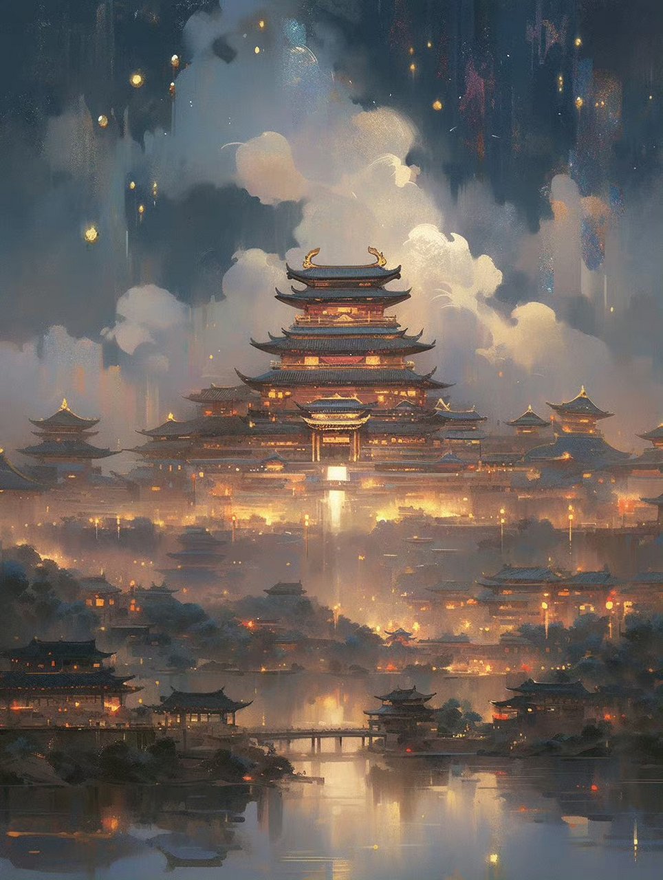 不知天上宫阙今夕何夕