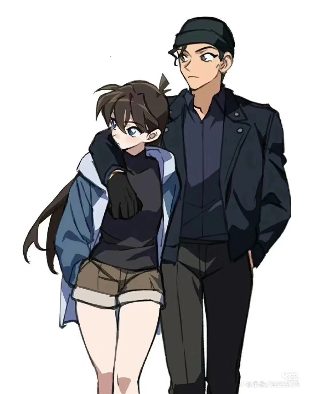 当工藤新一变成女生