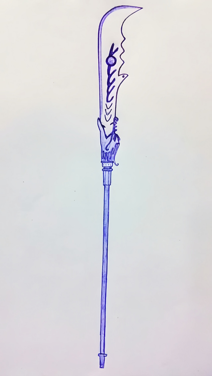 军迷根据 新三国画的"青龙偃月刀"[左捂脸][欧耶]