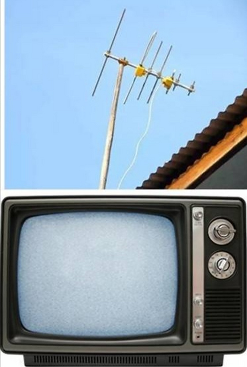 从黑白电视机到彩电,从架天线到闭路线!