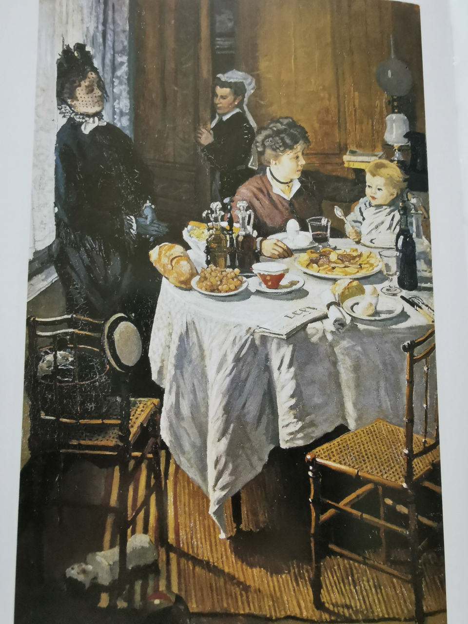 莫奈与梵高同主题作品2 人物 图一