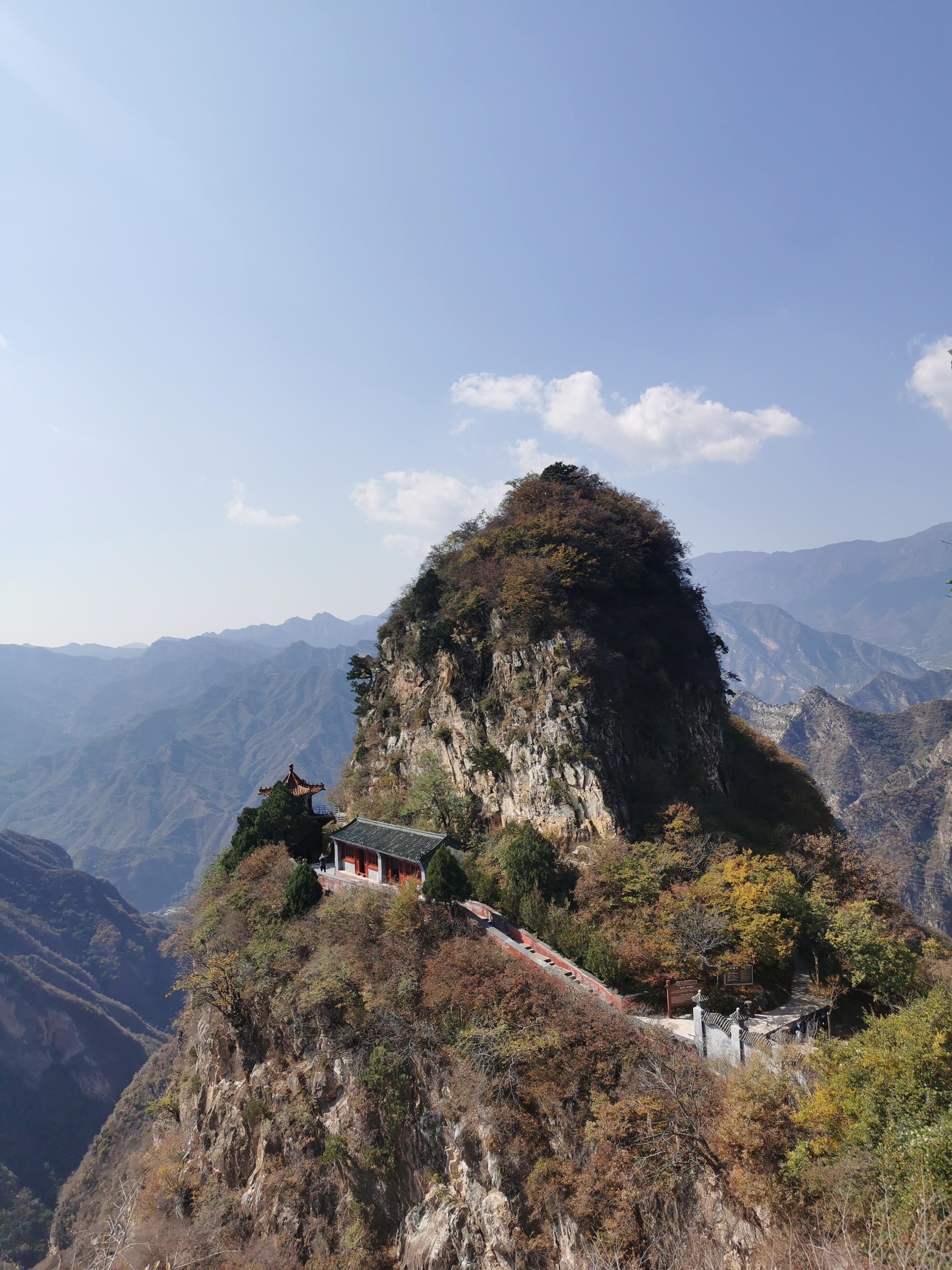 房山圣莲山风景区图片