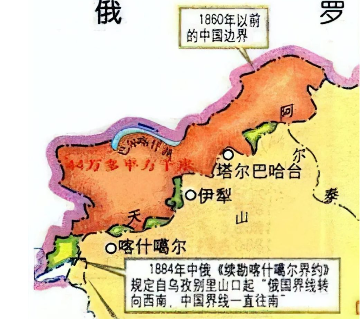 近代中国 220平方公里的夏尔西里位于新疆博乐市的北部,人迹罕至