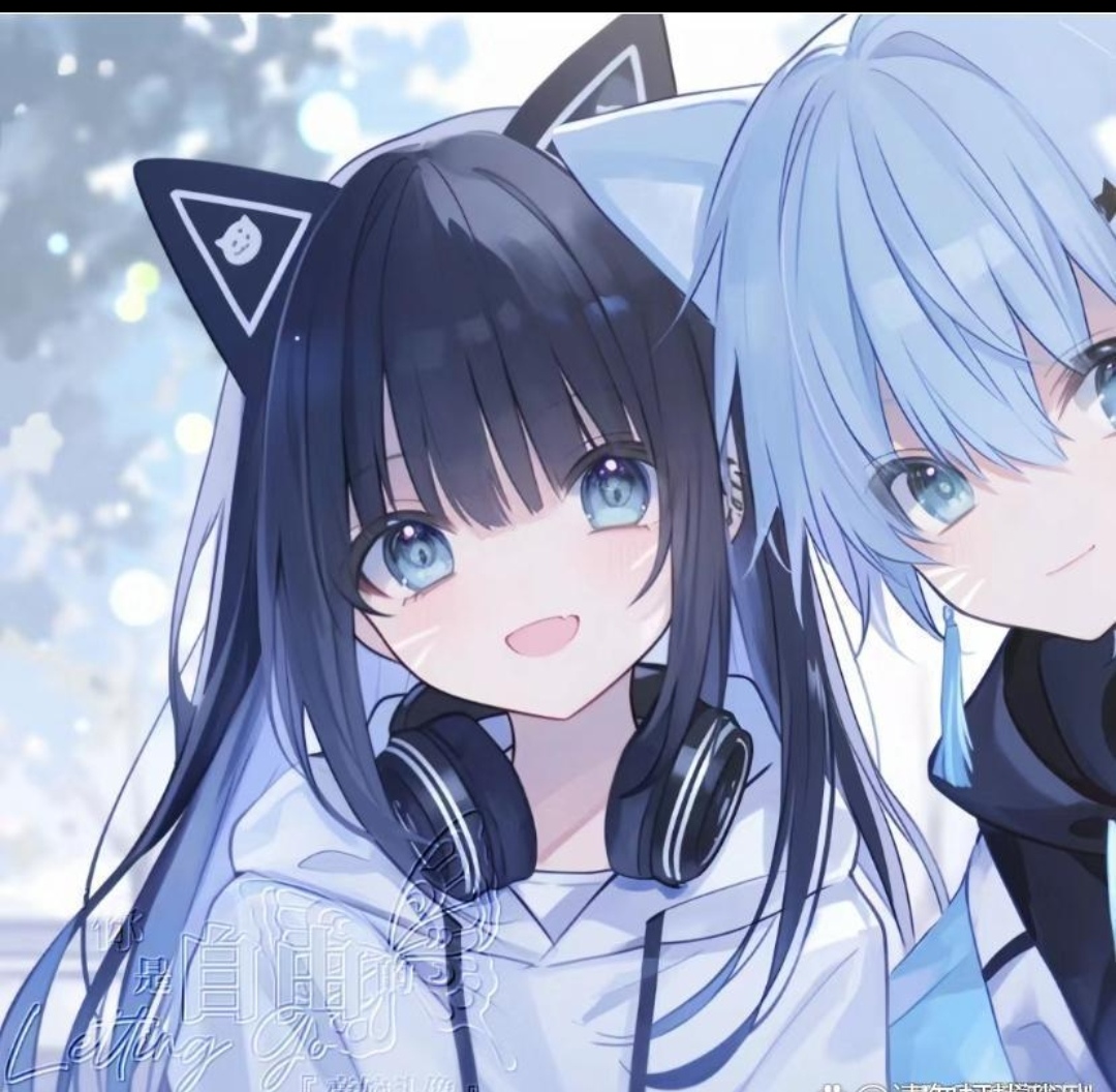 上次有人问我有没有蓝色双人头像