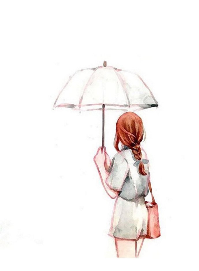 我们变得打伞的背影图片独自撑伞的图片自己撑伞图片撑伞的女孩背影