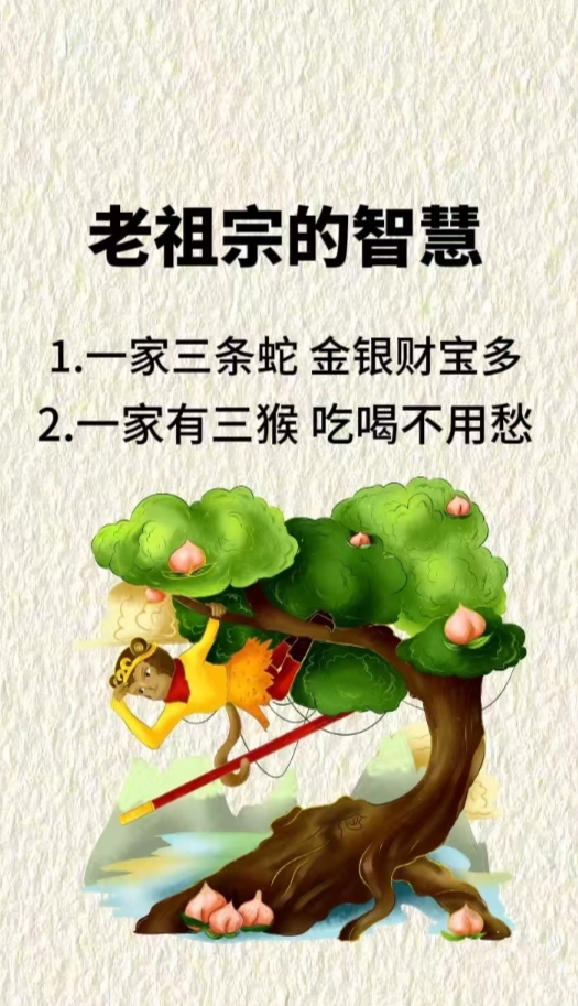 老祖宗留下许多充满智慧的俗语