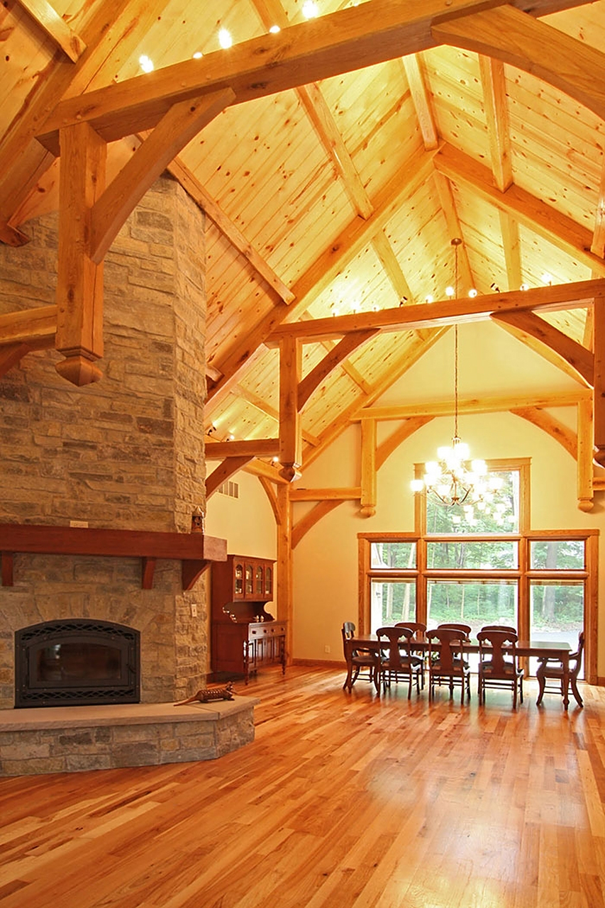 信德绿建木房子与自然的和谐令人陶醉,享受木房子带来的的美好生缓屯