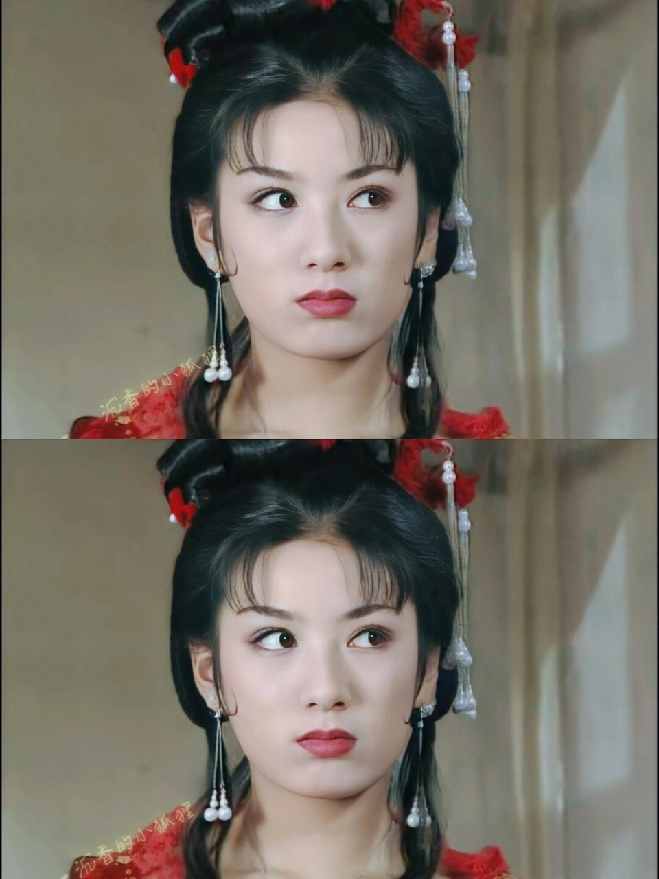 你敢相信,《上错花轿嫁对郎》是一部低成本剧,演员头上许多看似华丽的