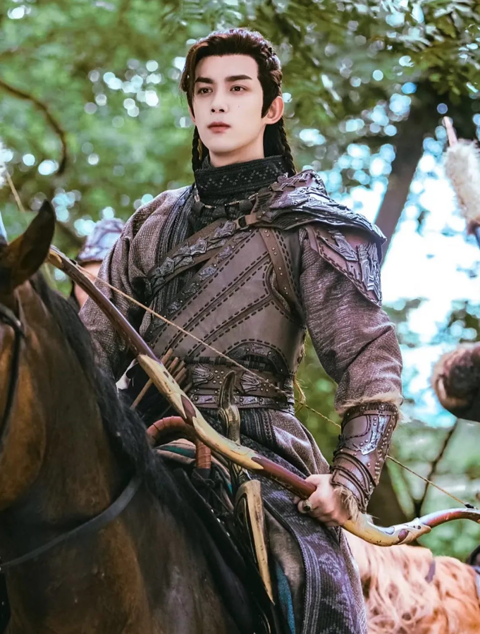 吴磊美照,阿诗勒隼,我心中的古装男白月光,草原战神,鲜衣怒马的少年郎