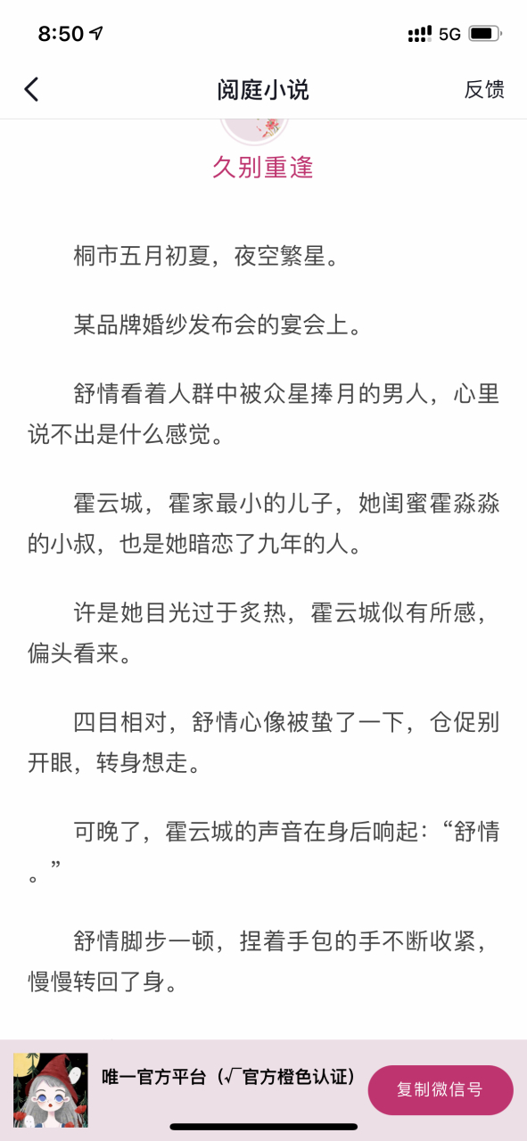 《舒情霍云城》又名《舒情霍云城霍淼淼/小叔好久不见》小说全文在线