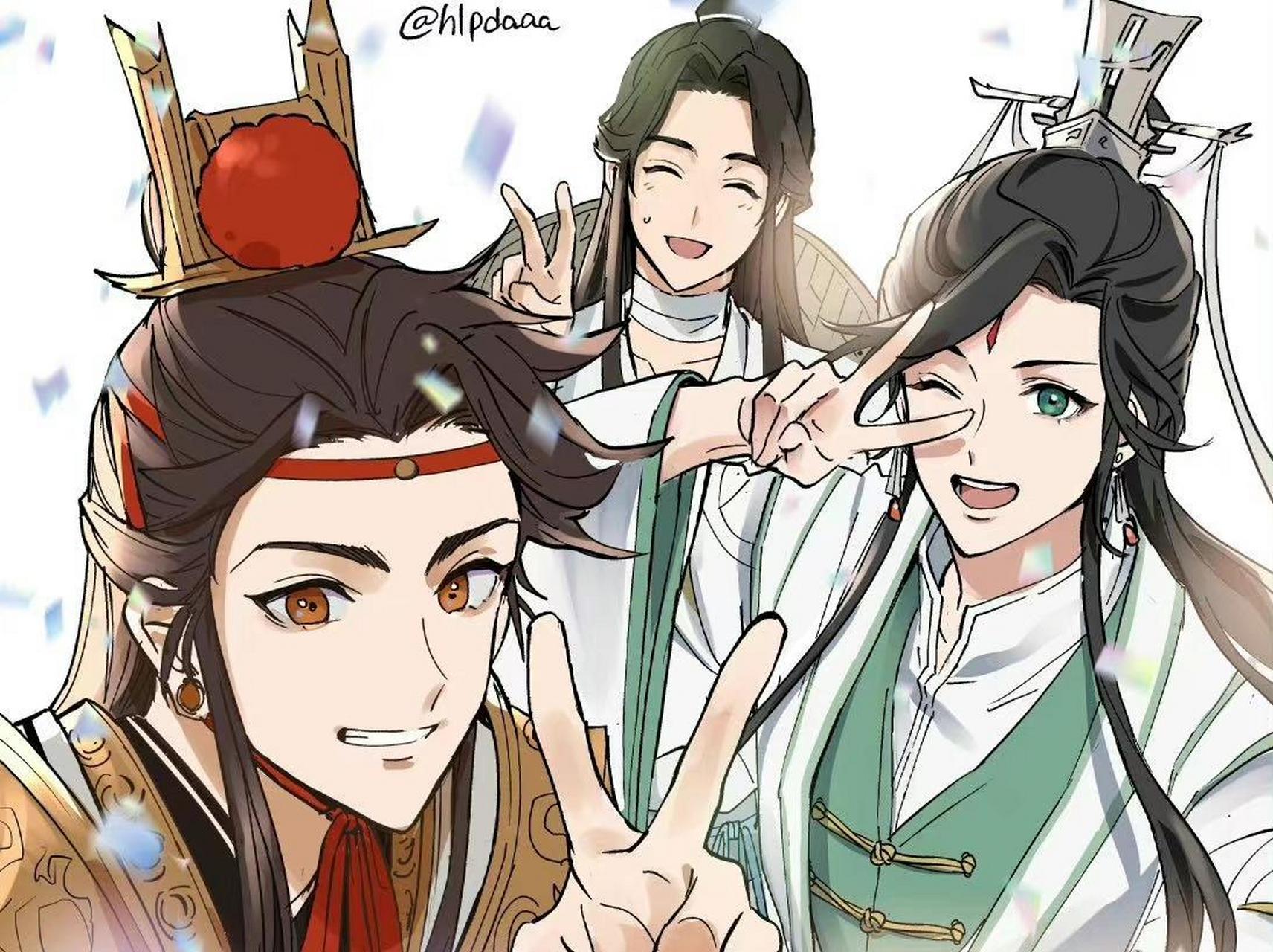 當憐憐和別人合照時#天官賜福# #耽美圈