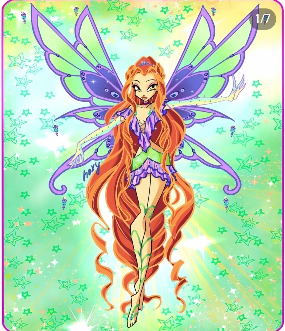 魔法俏佳人:仙灵组妈妈,变身超仙灵女,原创更新啦,第7张蝴蝶仙子