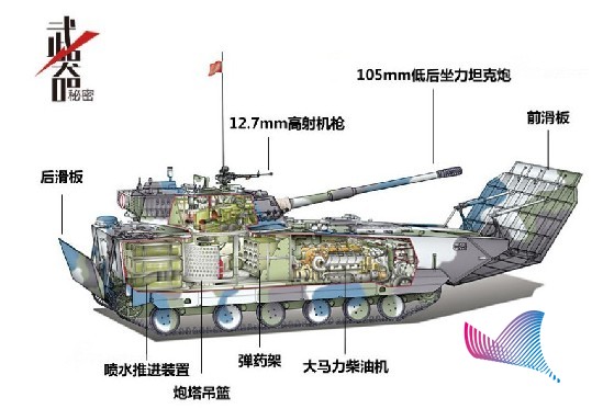 zbd05两栖战车图片