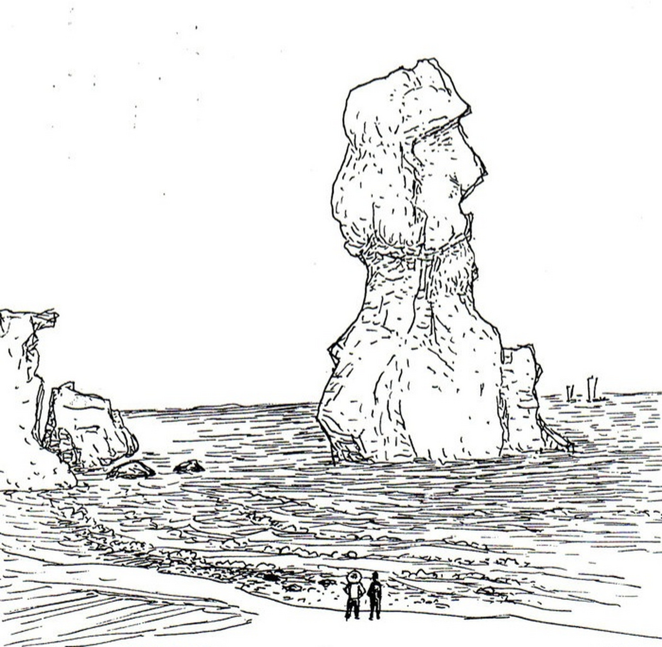 (青岛旧事 夜走石老人) 记得那年在市里酒后上错了车,应该是去沙子口