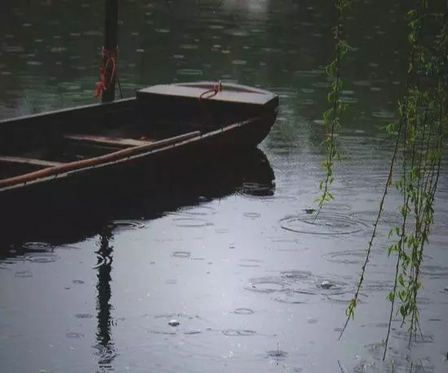 春潮带雨晚来急,野渡无人舟自横.