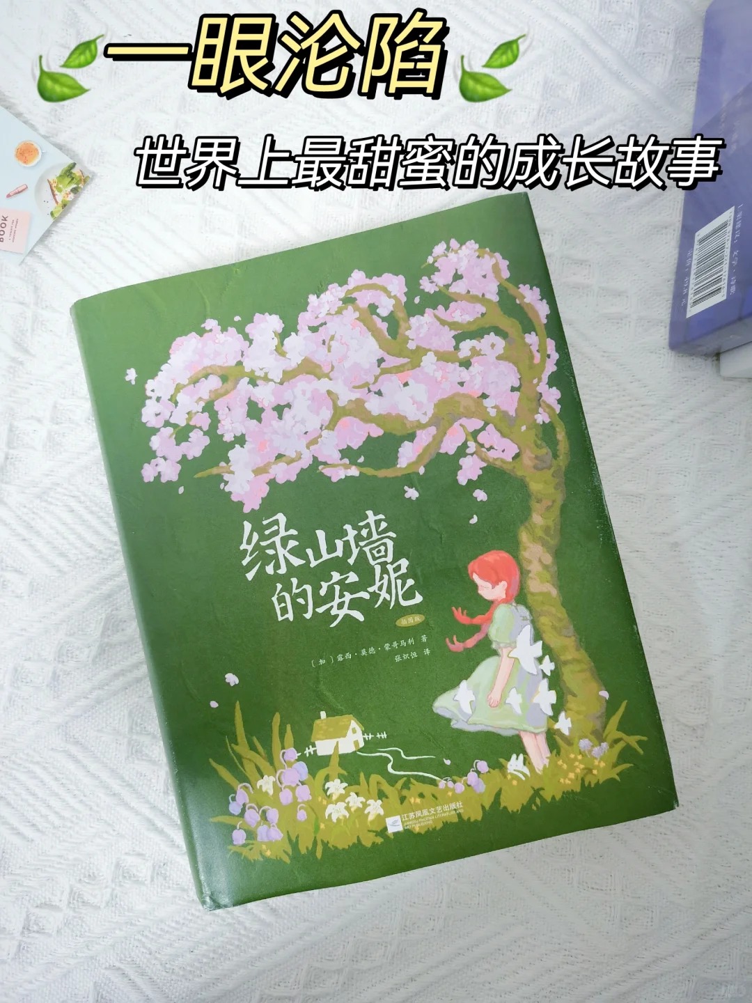 这本书太美太暖,我会读一辈子 书名:《绿山墙的安妮》 作者:露西·莫