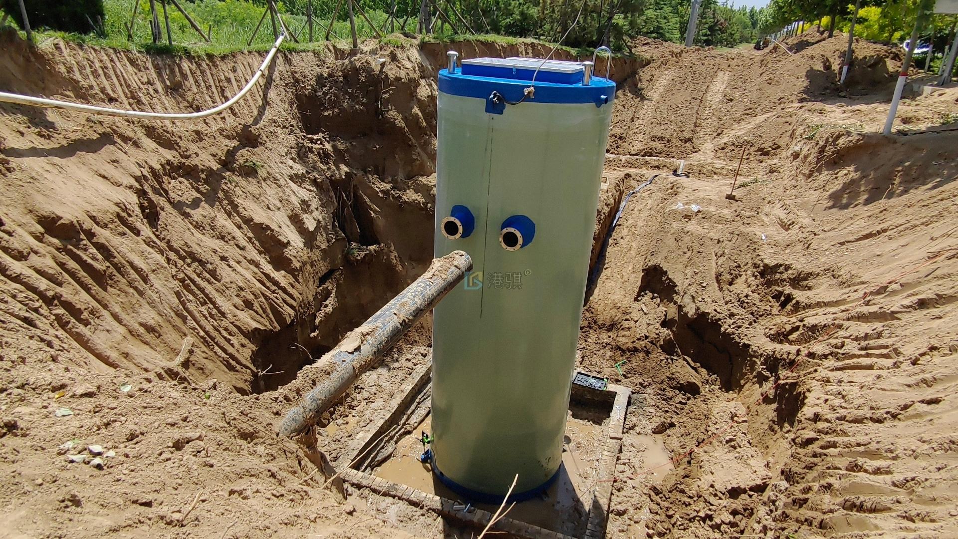 沉井式一体化雨水泵站是一种集防洪,供水,排水于一体的工程设施.