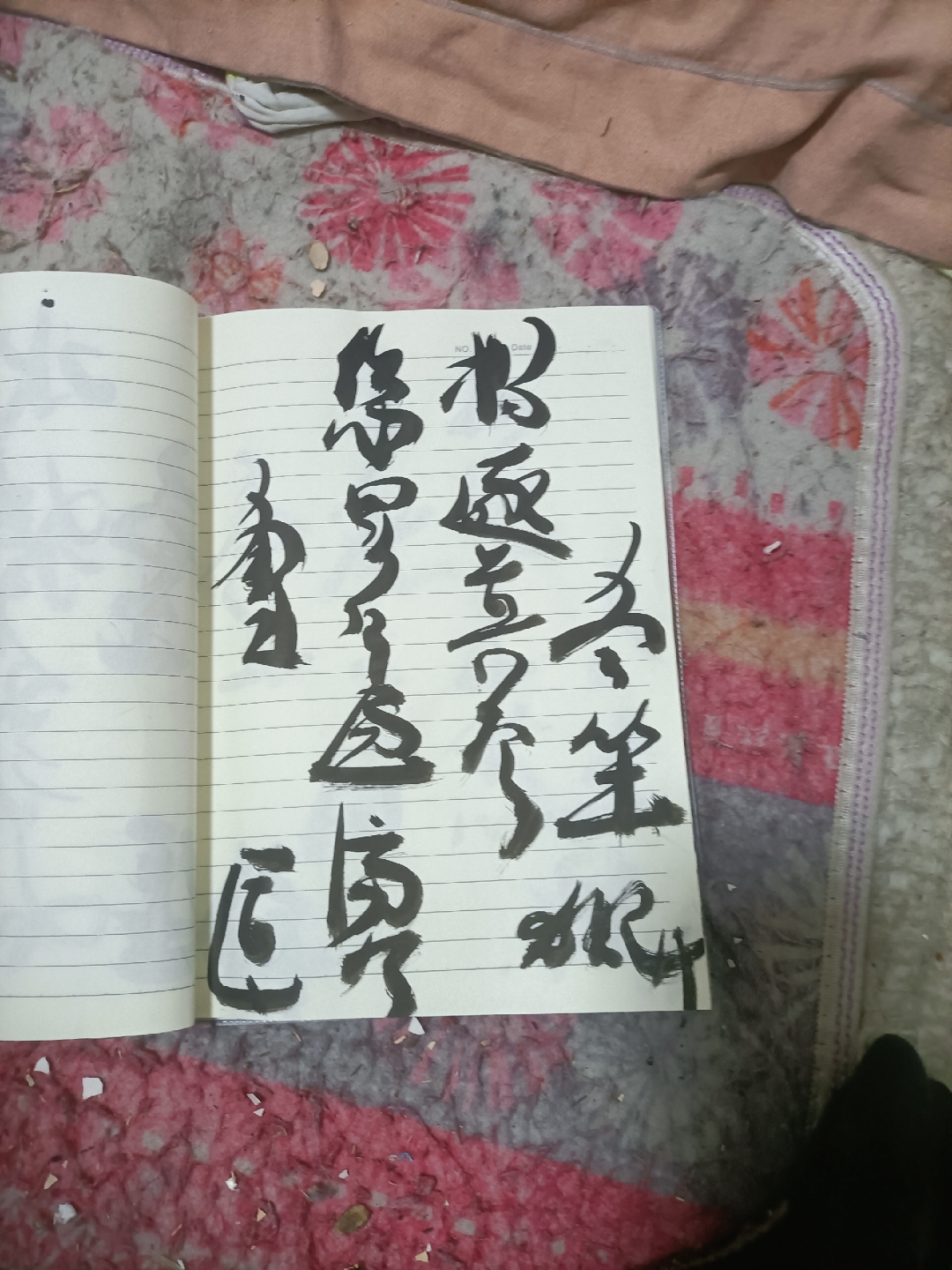 78独特书法笔记本,开启此生不凡之旅94  94这款笔记本的封面