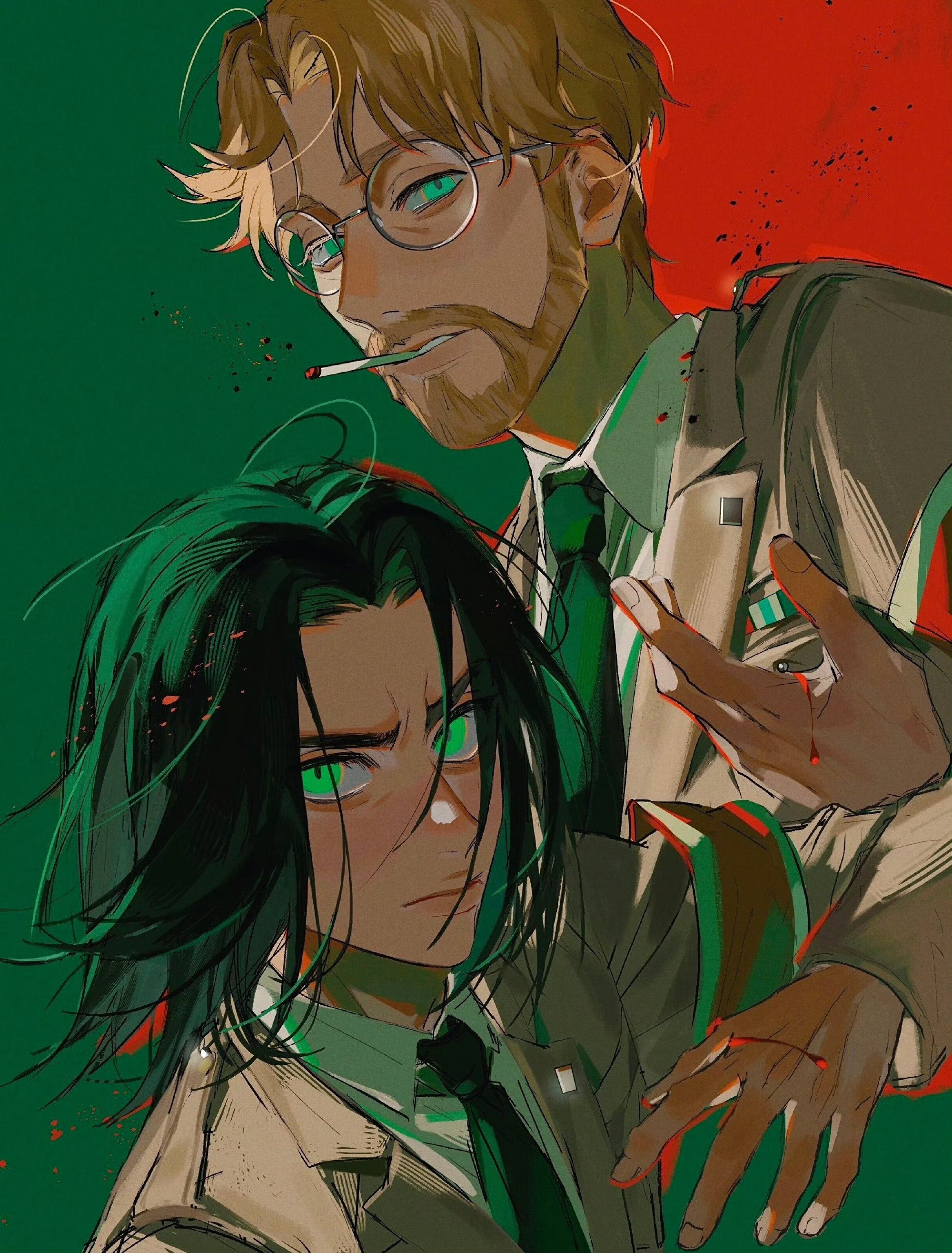 跨年创作挑战赛# f系列之同一阵营的耶格尔兄弟 如果巨人有if线就好