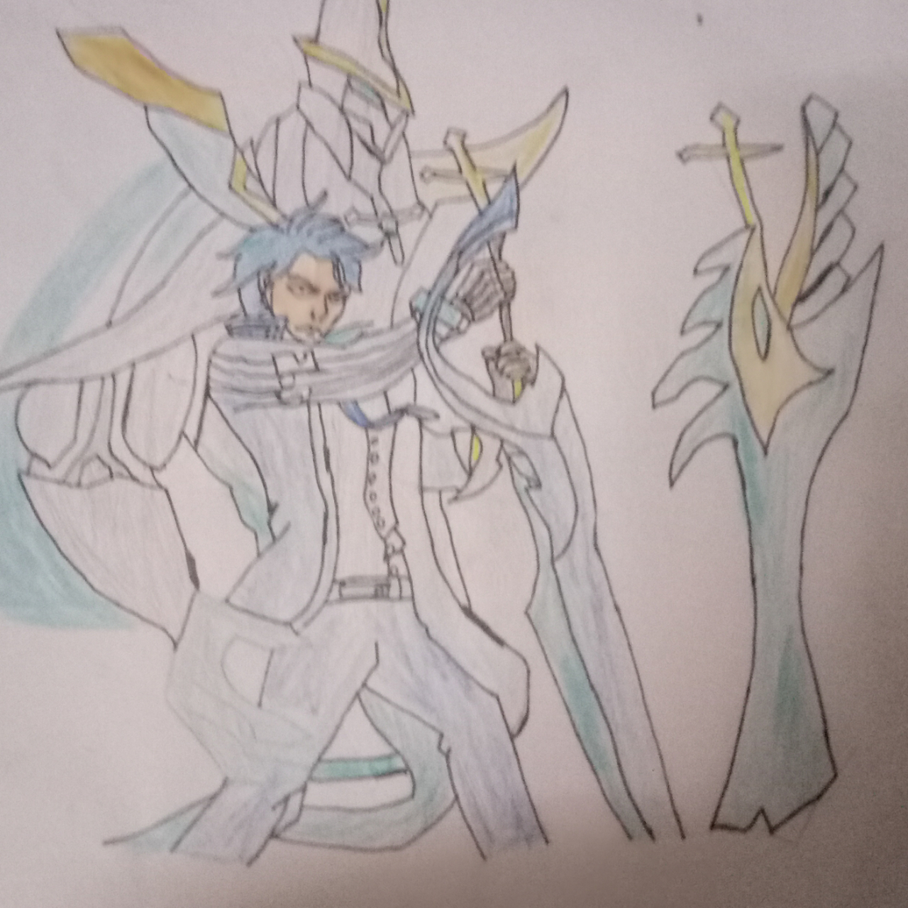 手绘曙光守护者