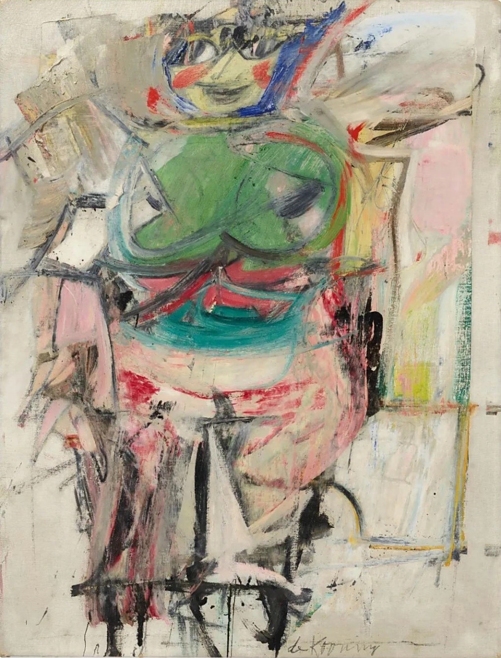 威廉·德·库宁《女人(绿色)》 成交价:2326万美元 约1.