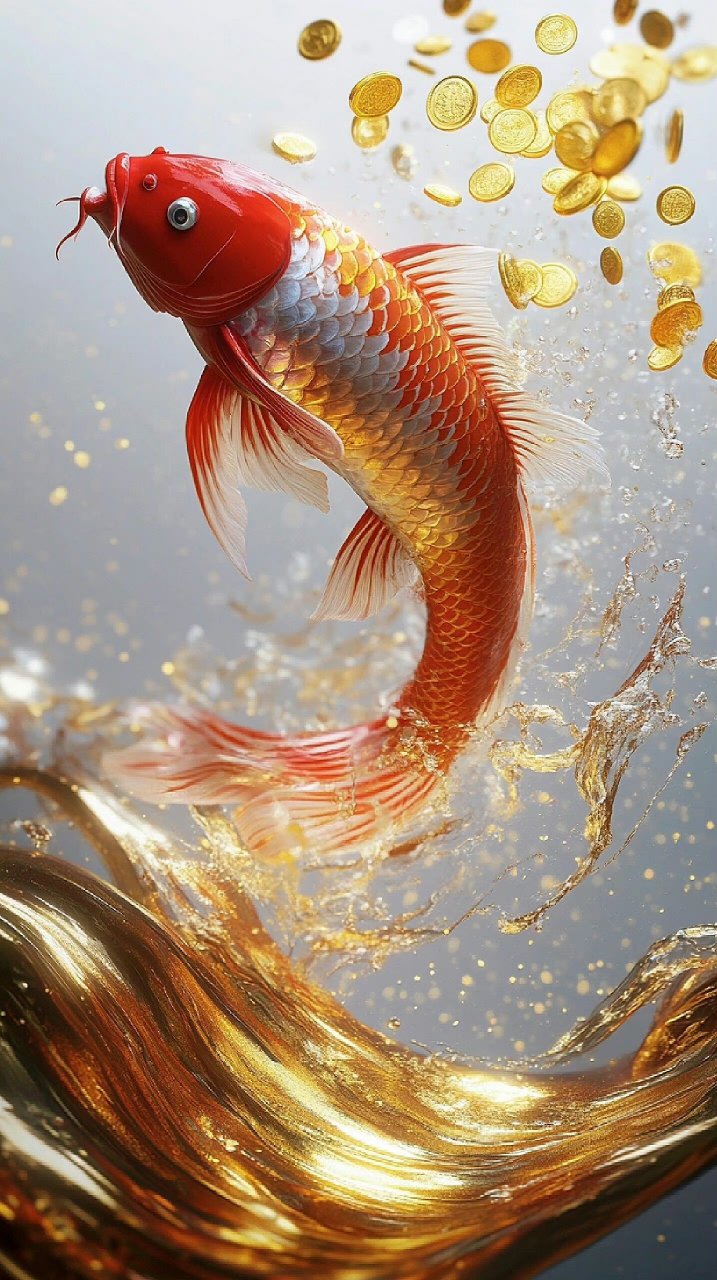 财运亨通,日进斗金. 留言 "好运锦鲤" 祝你发大财,行大运,恭喜发财!