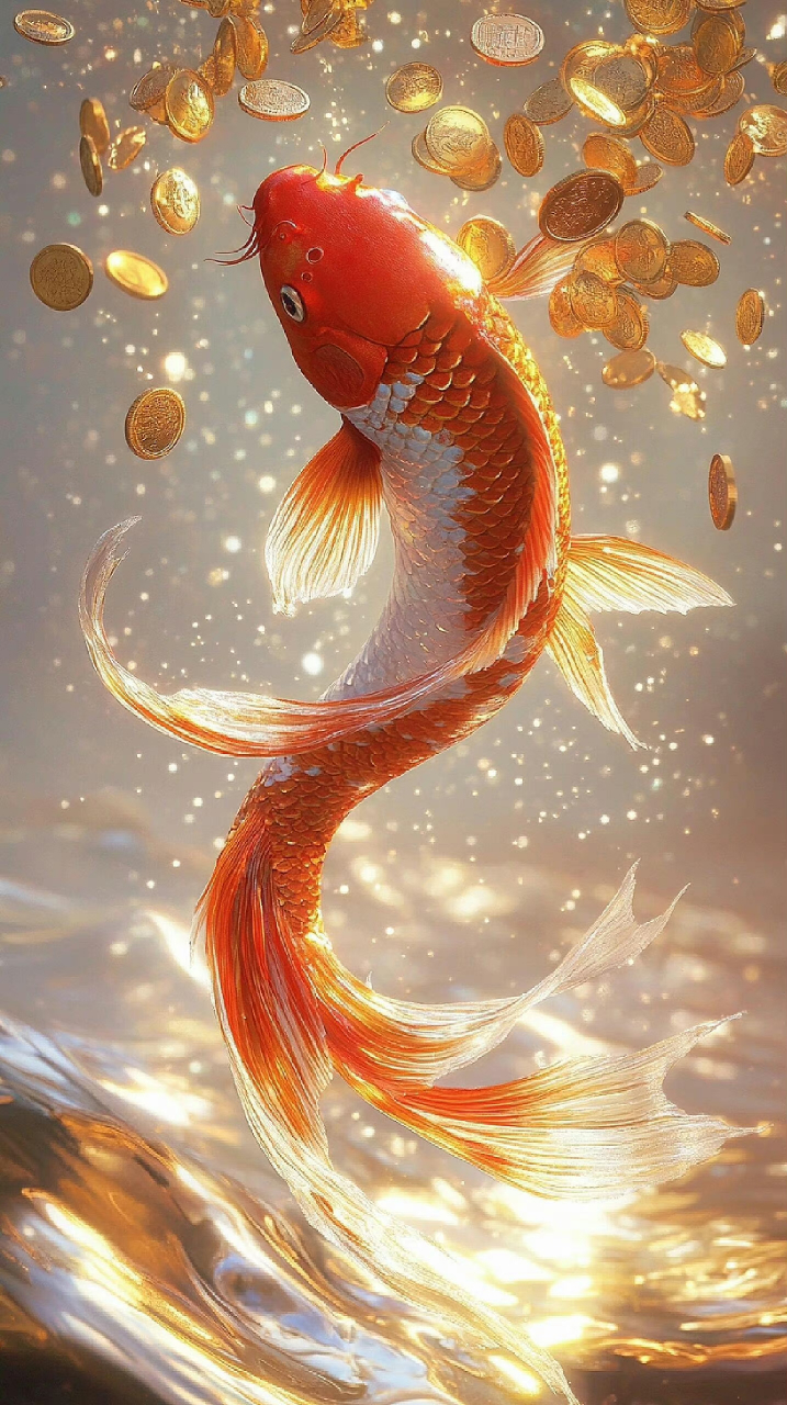 财运亨通,日进斗金. 留言 "好运锦鲤" 祝你发大财,行大运,恭喜发财!