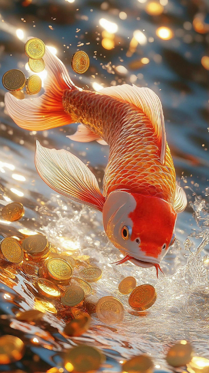 财运亨通,日进斗金. 留言 "好运锦鲤" 祝你发大财,行大运,恭喜发财!