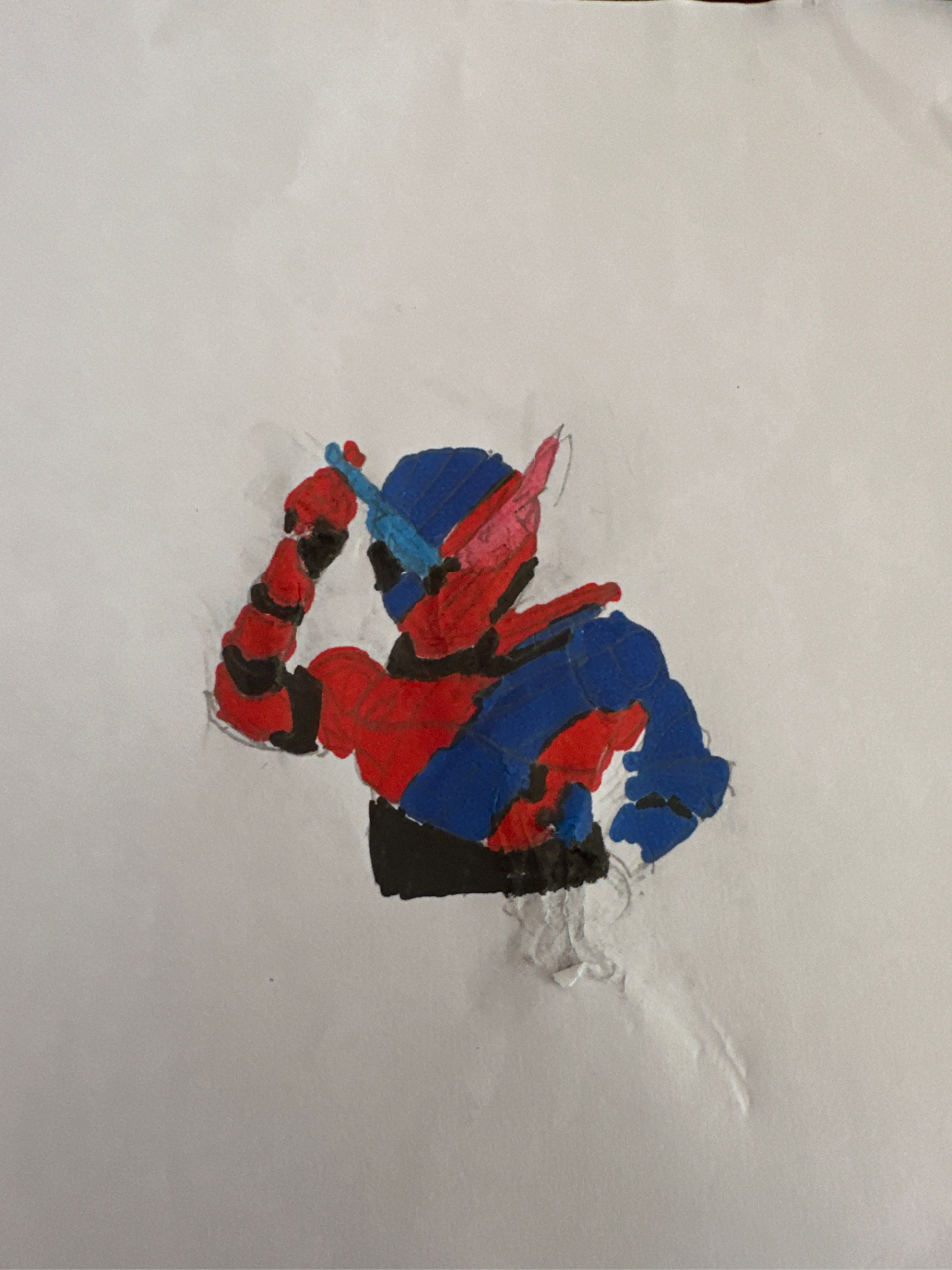 今天我们画的是假面骑士创骑