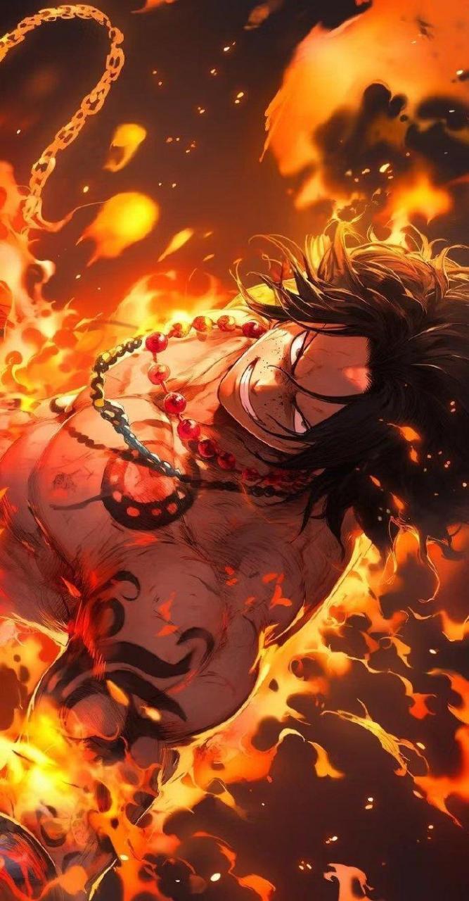 海贼王# 艾斯帅爆了! 路飞是要成为海贼王的男人,对吧