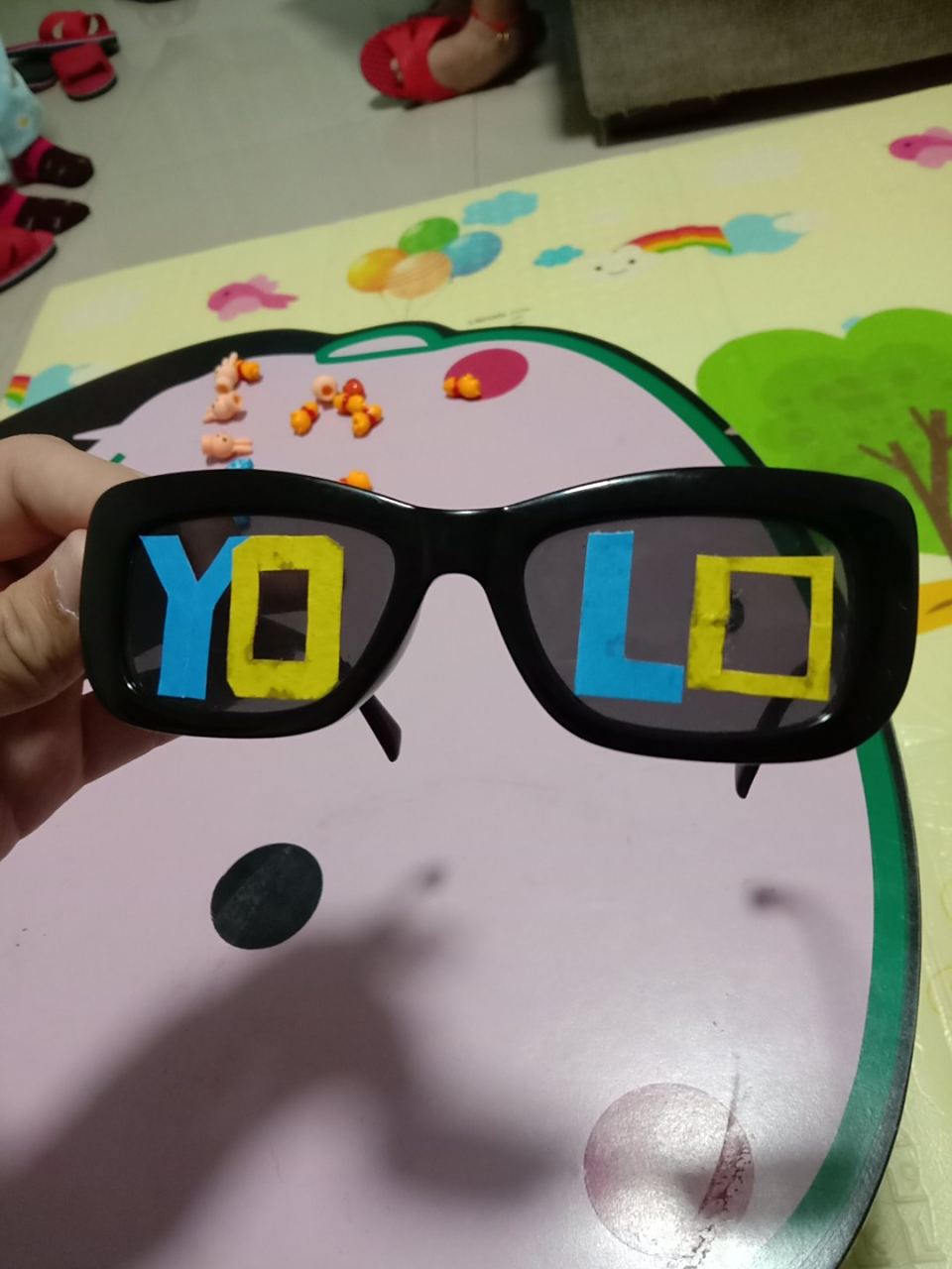 我自己制作的潮流sans的眼镜