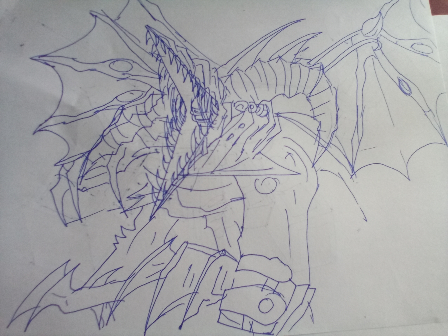 瞎画的泰坦电钻龙3.