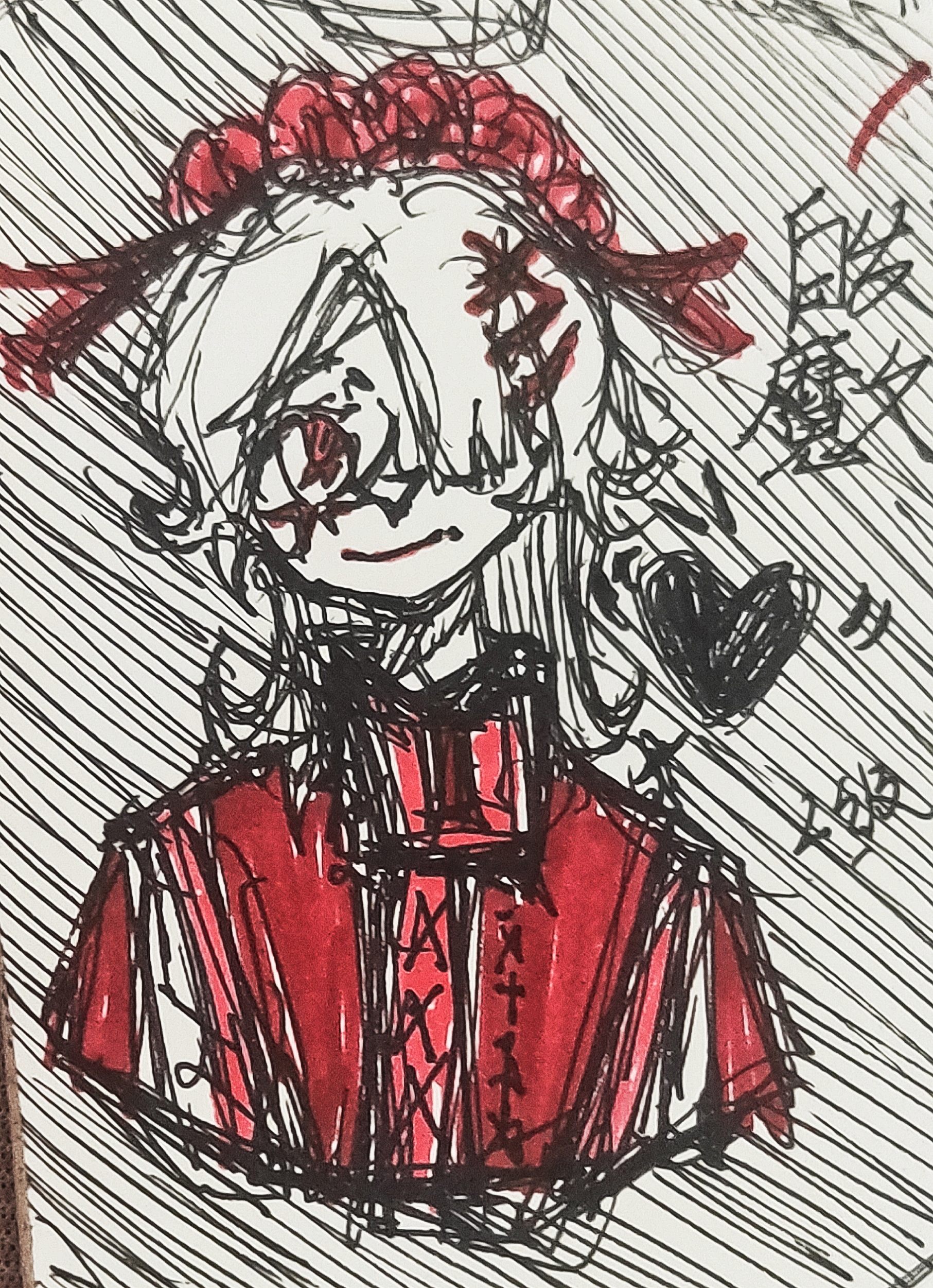 画法[温暖]#二次元专属交流地##美术之家#  感觉很顺,手感极佳[欧耶]