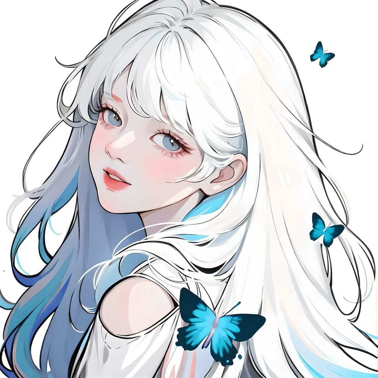 人生偶尔有风雨,但我有自己的晴天#动漫头像# #微信头像# #女生头像