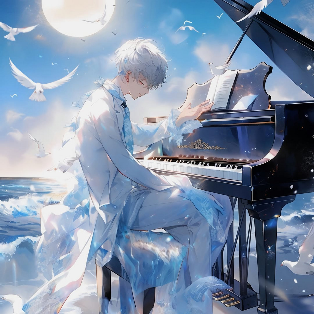 不用看日月,你就是我的星辰67 76 67#头像# #二次元##文案