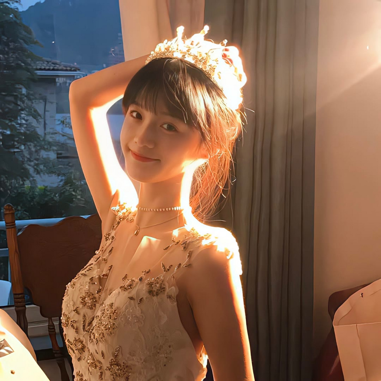 法国巴黎风,公主可爱头像 #法国# #巴黎# #女生头像#